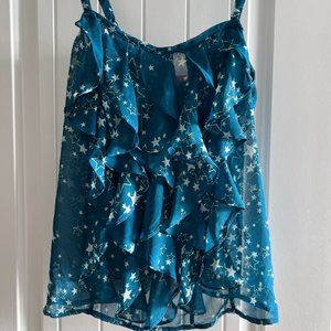 NB Flowy Summer Tank w/ Stars XL